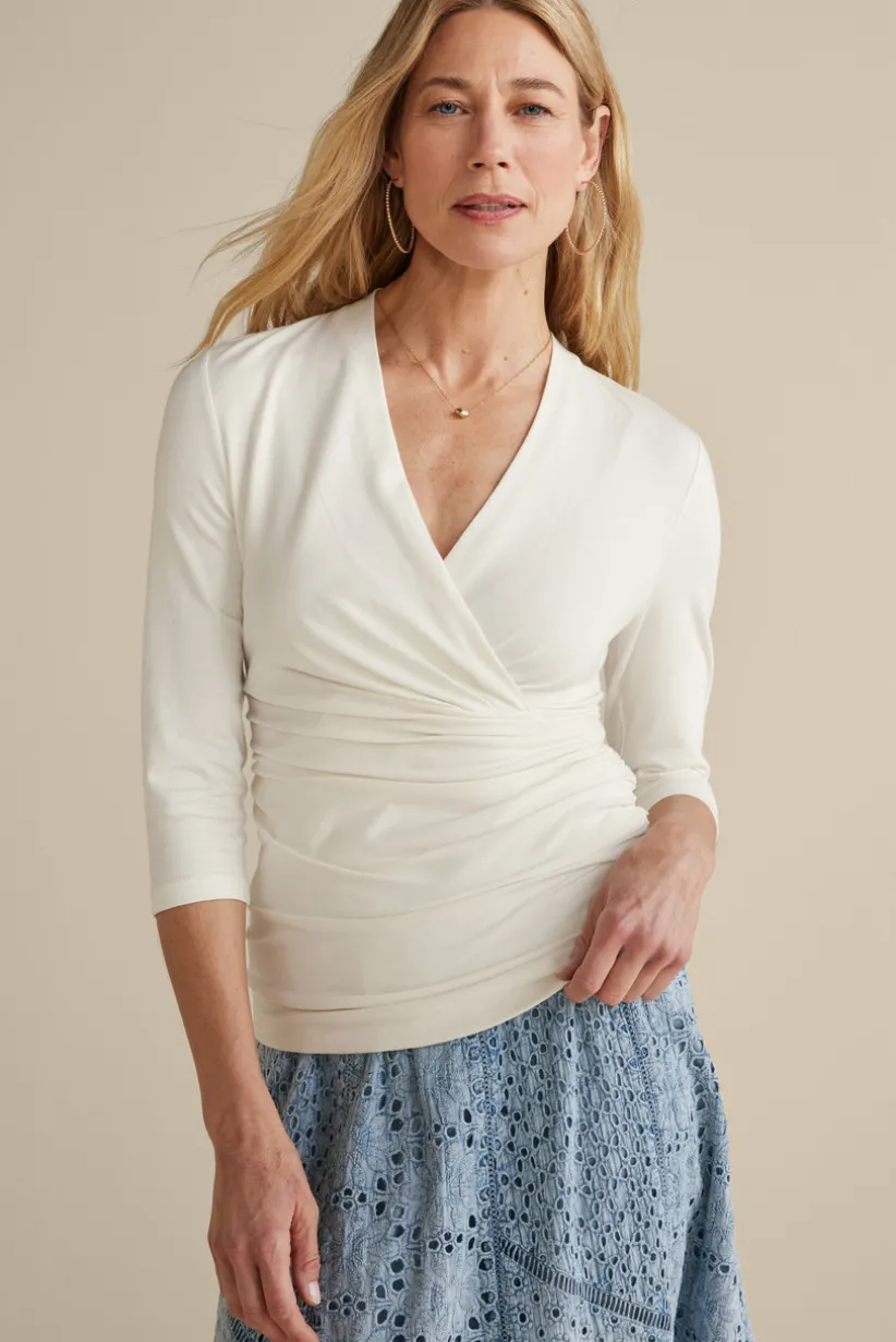 Soft Surroundings Alondra Knit Top I Best Sale