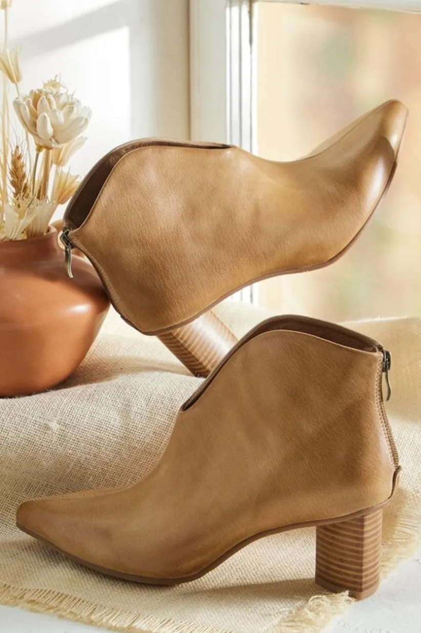 Soft Surroundings Antelope Hope Bootie Taupe Store