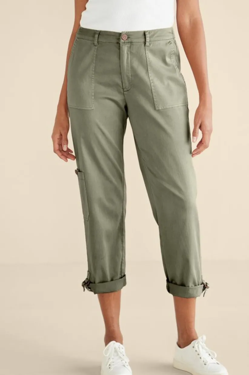 Soft Surroundings Antigua Convertible Crop Pants Store