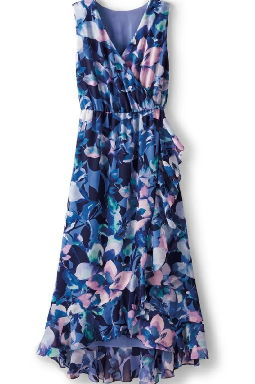 Soft Surroundings Ashlyn Maxi Dress PurpleFloral Shop