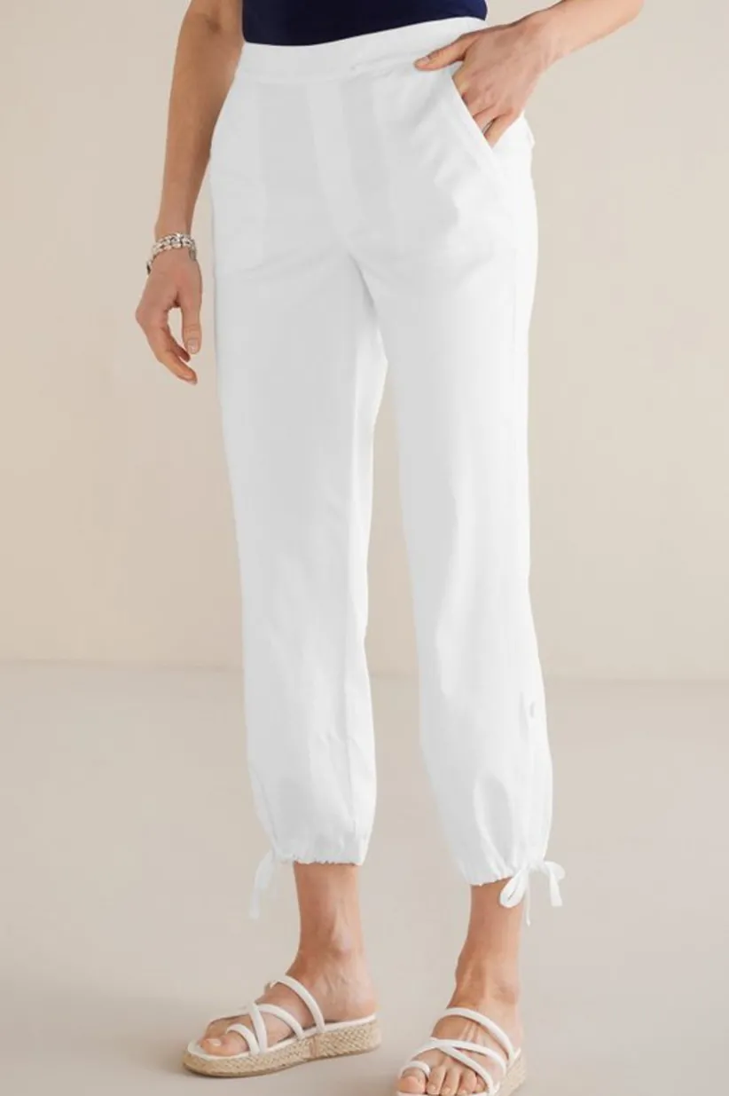 Soft Surroundings Barbados Convertible Crop Pants Sale