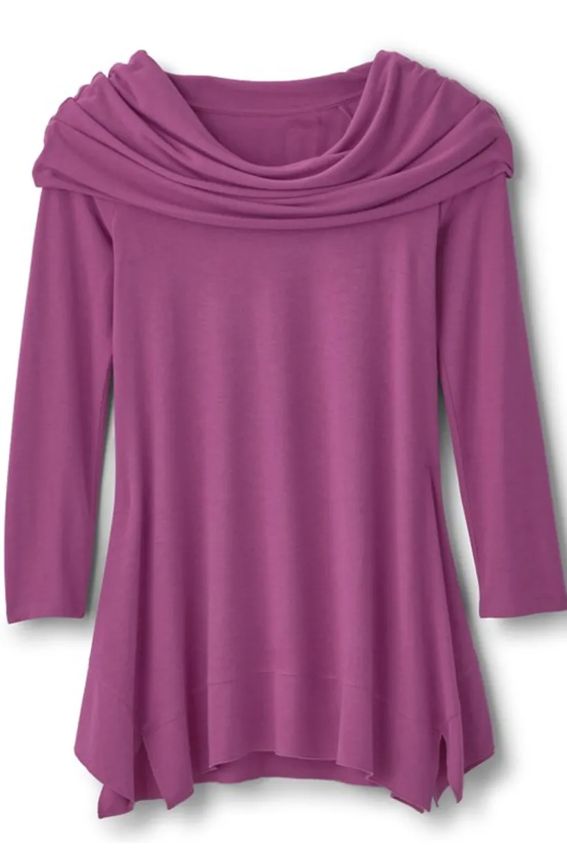 Soft Surroundings B'call Knit Tunic Damson Best Sale