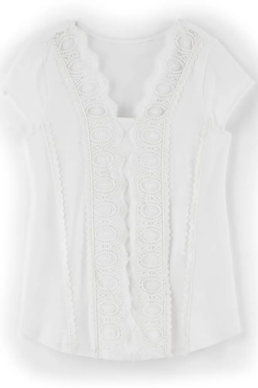 Soft Surroundings Breelyn Top I White Online