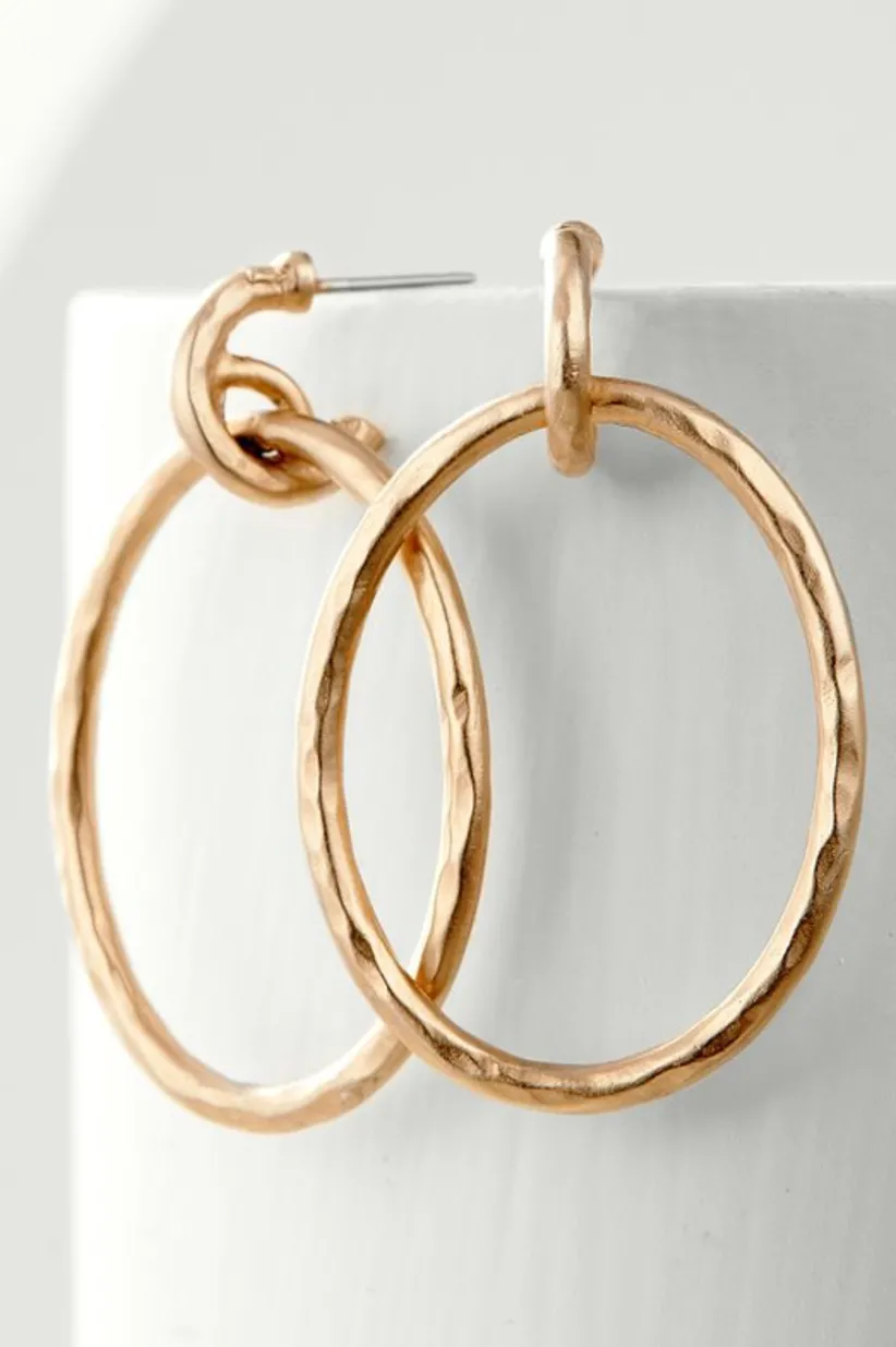 Soft Surroundings Cassini Hoop Earring Best Sale