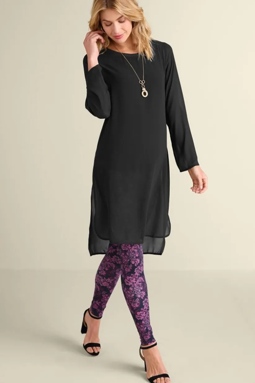 Soft Surroundings Elegance Tunic Black Sale