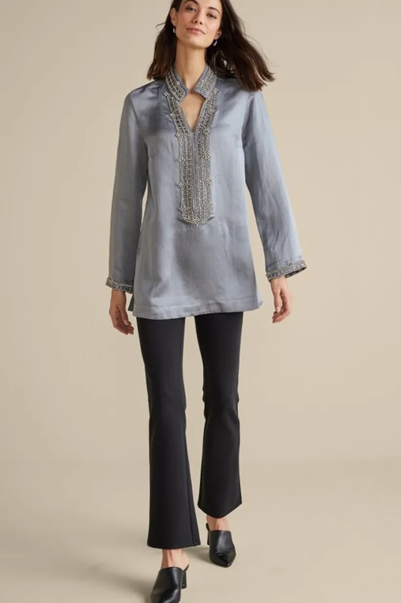 Soft Surroundings Icon Colette Tunic MoroccanEmbellishment Best Sale