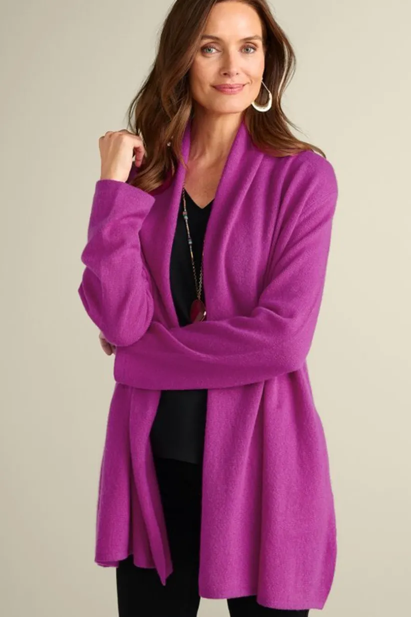 Soft Surroundings Izzy Cashmere Long Cardigan Fashion