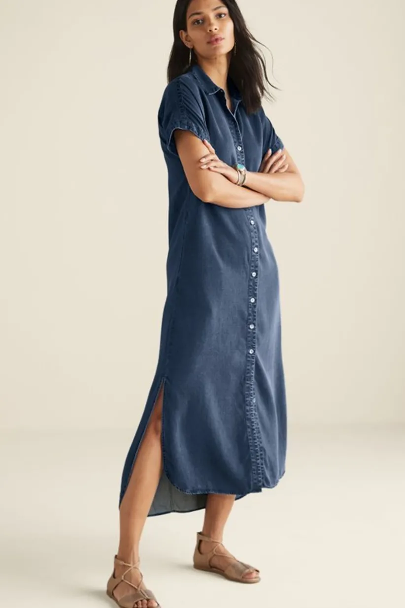 Soft Surroundings Je Veux Midi Shirtdress Best Sale