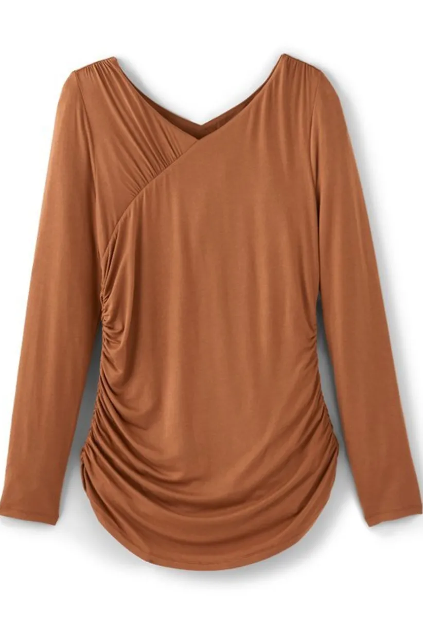 Soft Surroundings Linette Top Hazelnut Shop