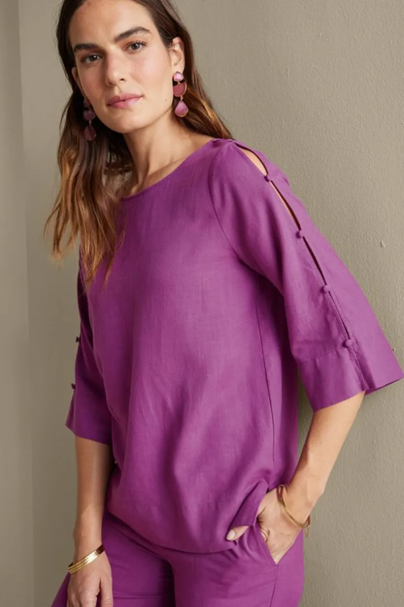 Soft Surroundings Lizette Top Flash Sale