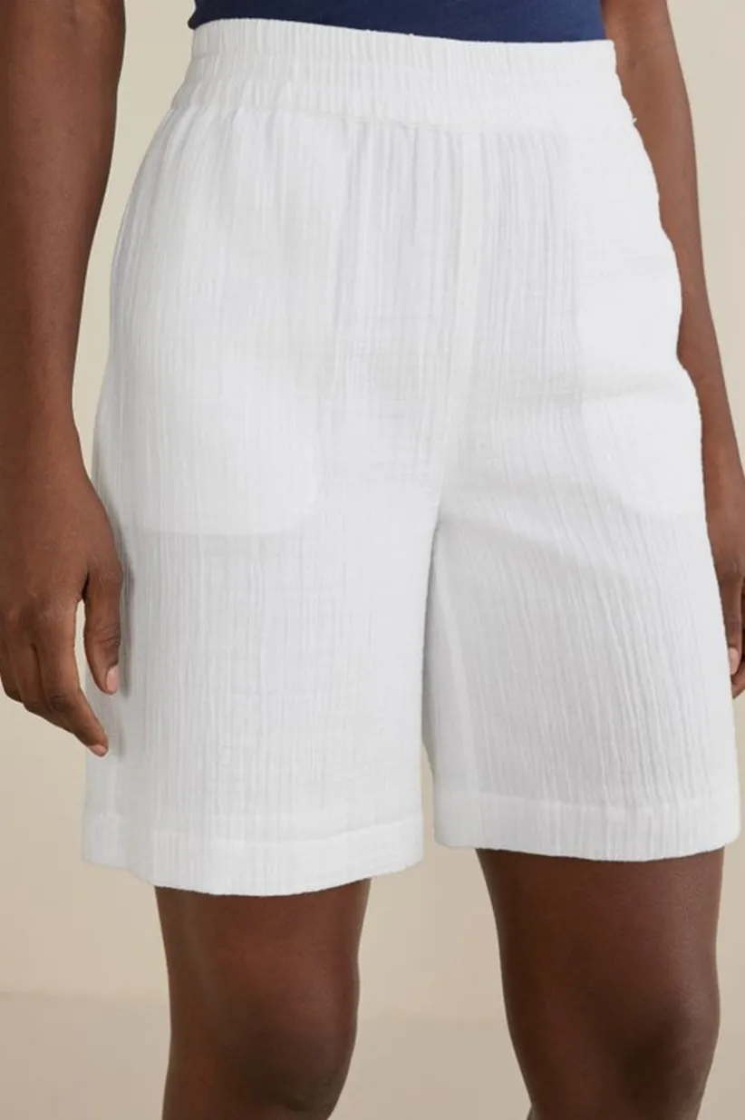 Soft Surroundings Marilla Gauze Shorts Shop