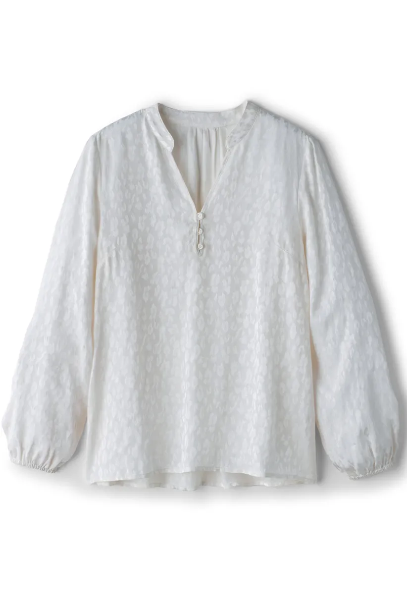 Soft Surroundings Mirasol Jacquard Tunic IvoryPearl Shop