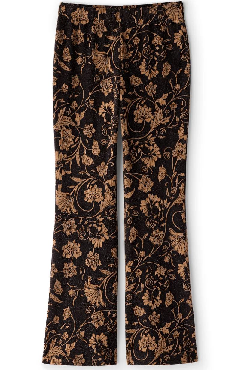 Soft Surroundings Mischa Jacquard Pants FloralScarfJacquard Store