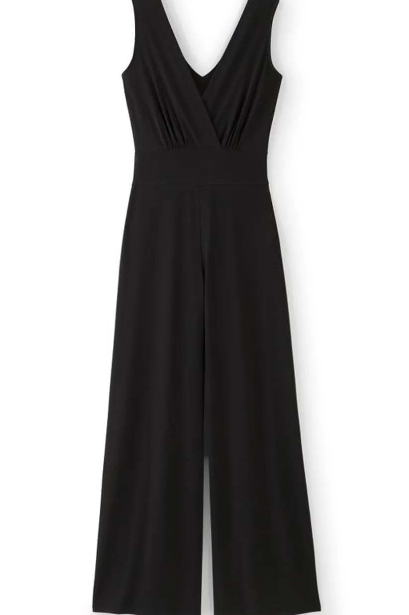 Soft Surroundings Penelope Jumpsuit Black New