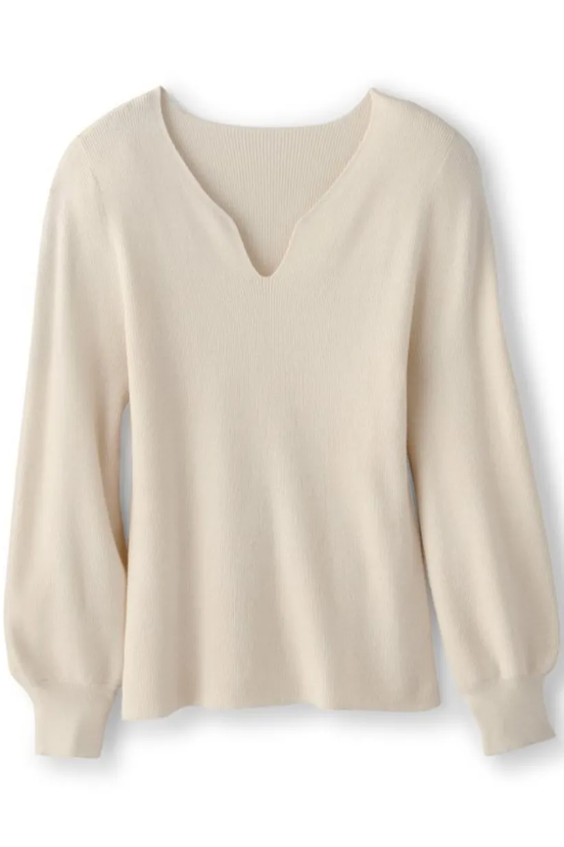 Soft Surroundings Suze Sweater Hot